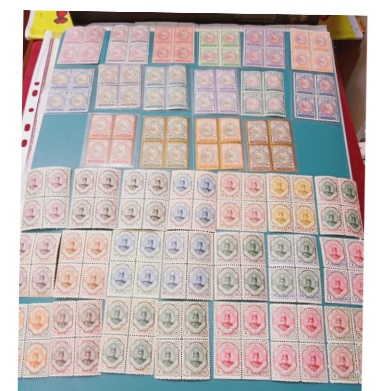 دو مجموعه کم نظیر قاجار تمام ارقام چاپ2همان زمان