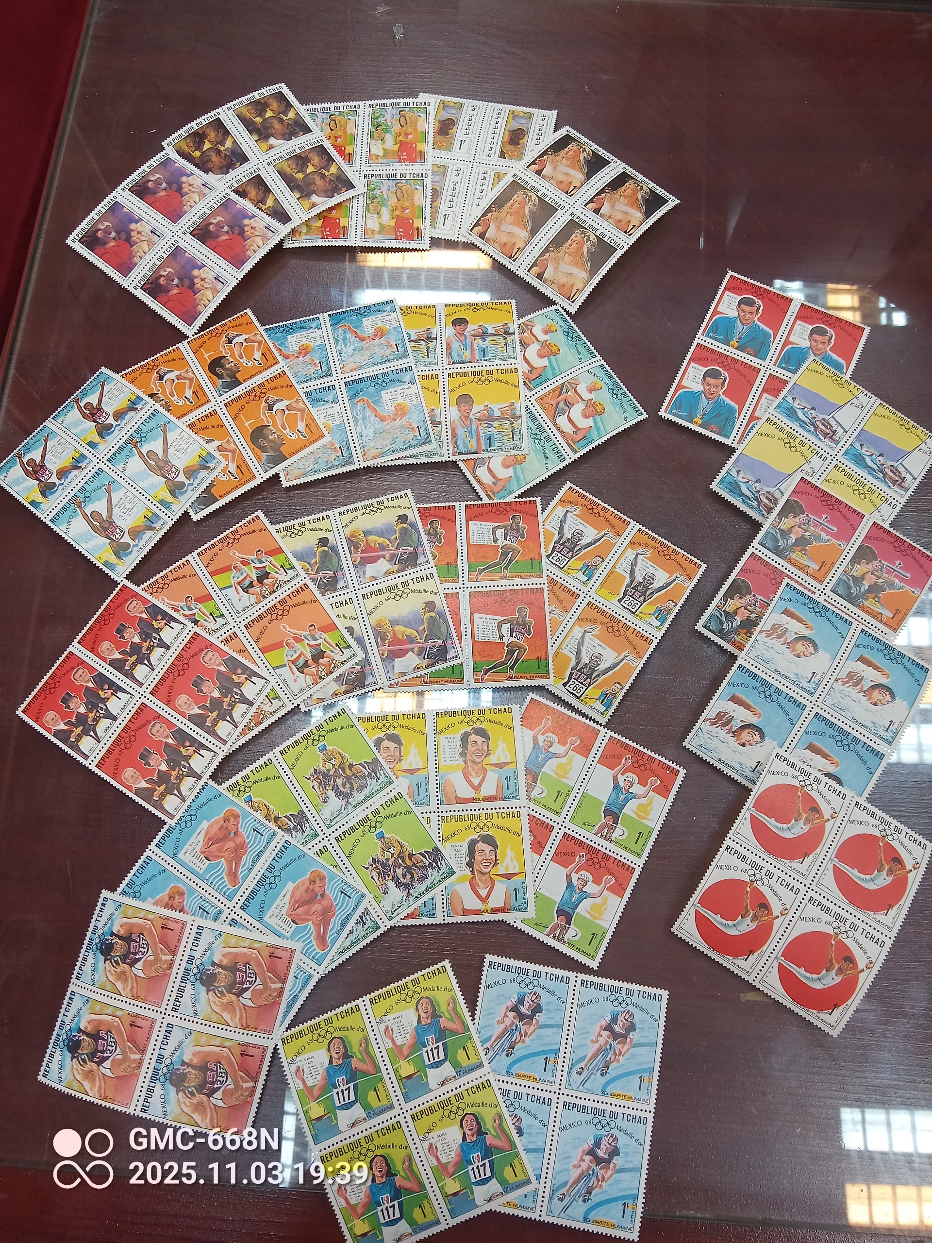 27بلوک کشور چاد سال1965مکزیک