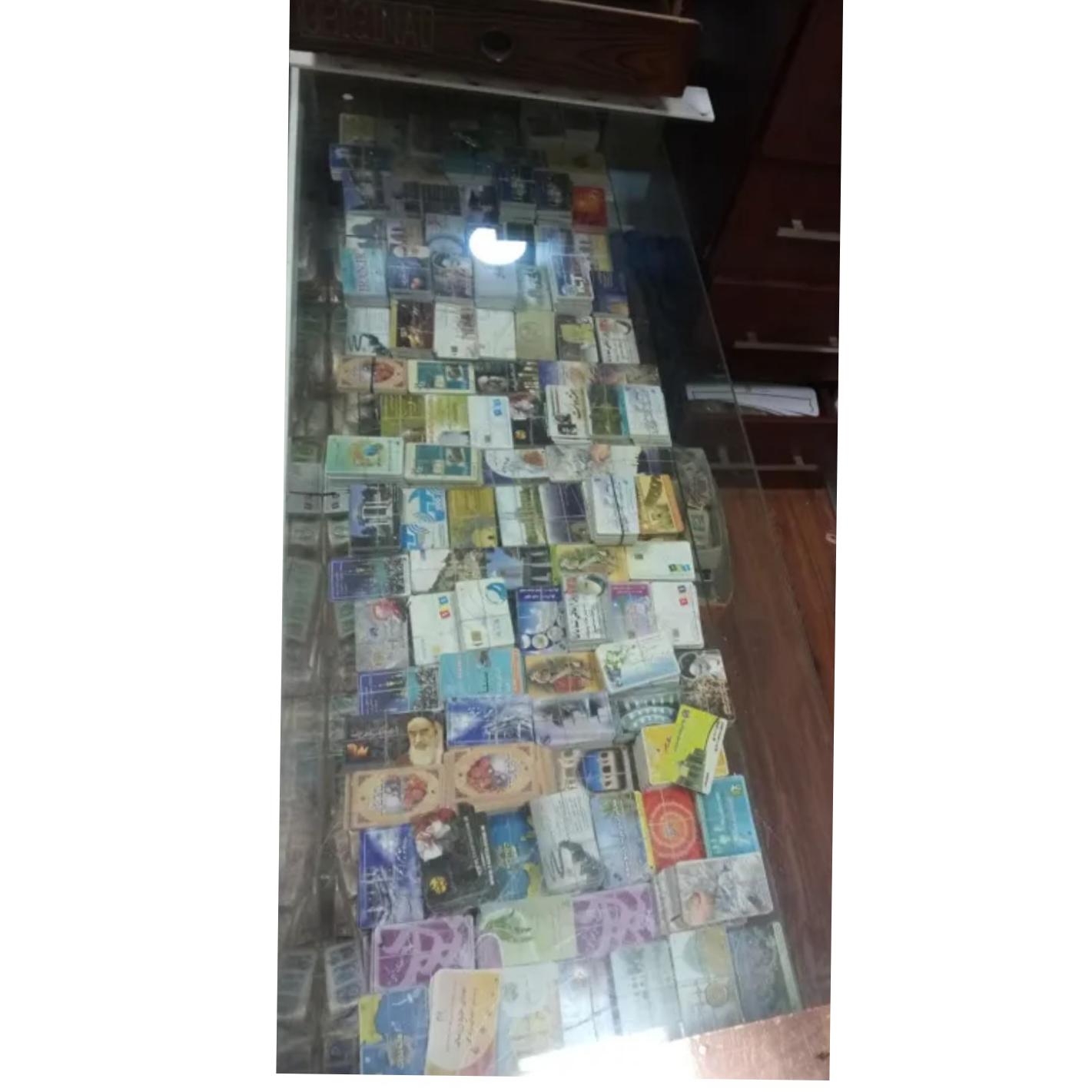 2500کارت تلفن کلکسیونی قدیمی