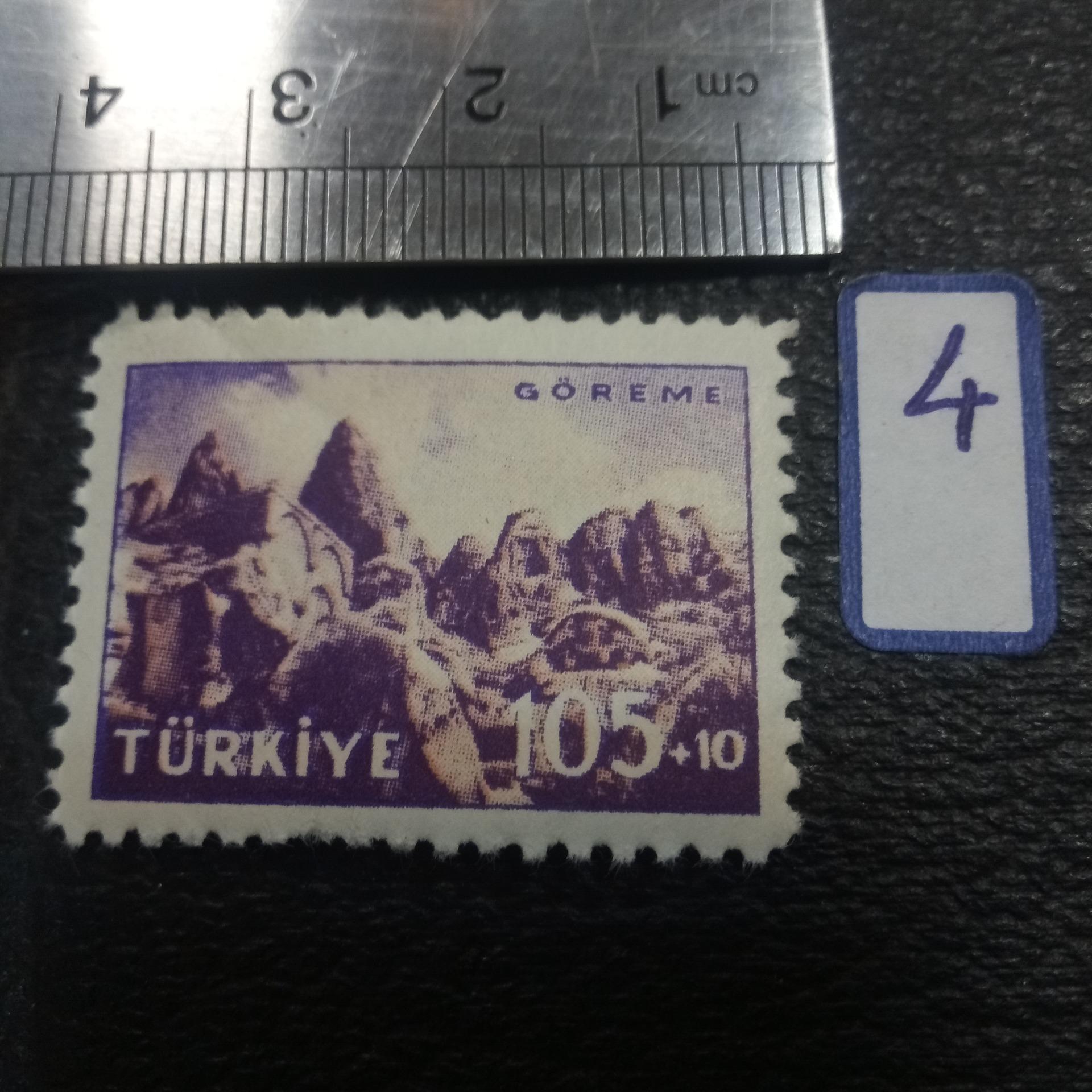 تمبر قدیمی ترکیه