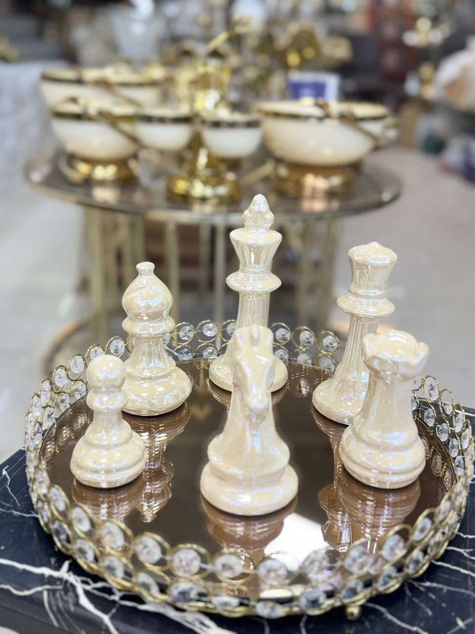 مجسمه شطرنج کوچک(لاستر)