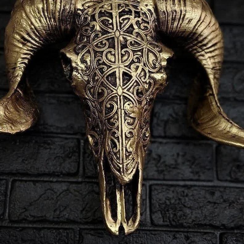 دکوری کله قوچ دیواری