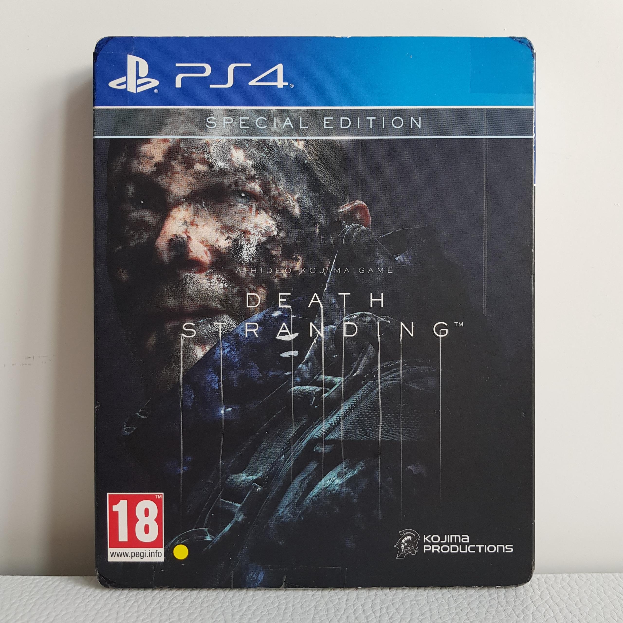 استیل بوک Death Stranding برای PS4 با بازی