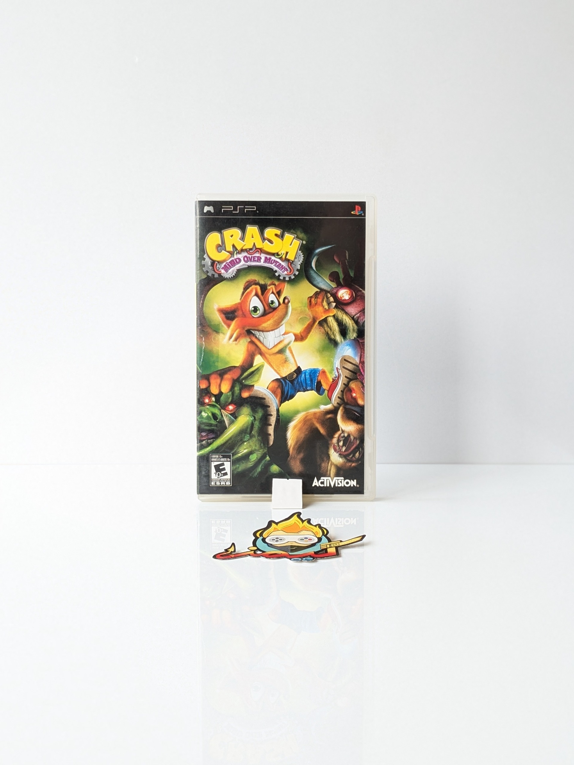 دیسک CRASH Mind Over Mutant برای PSP