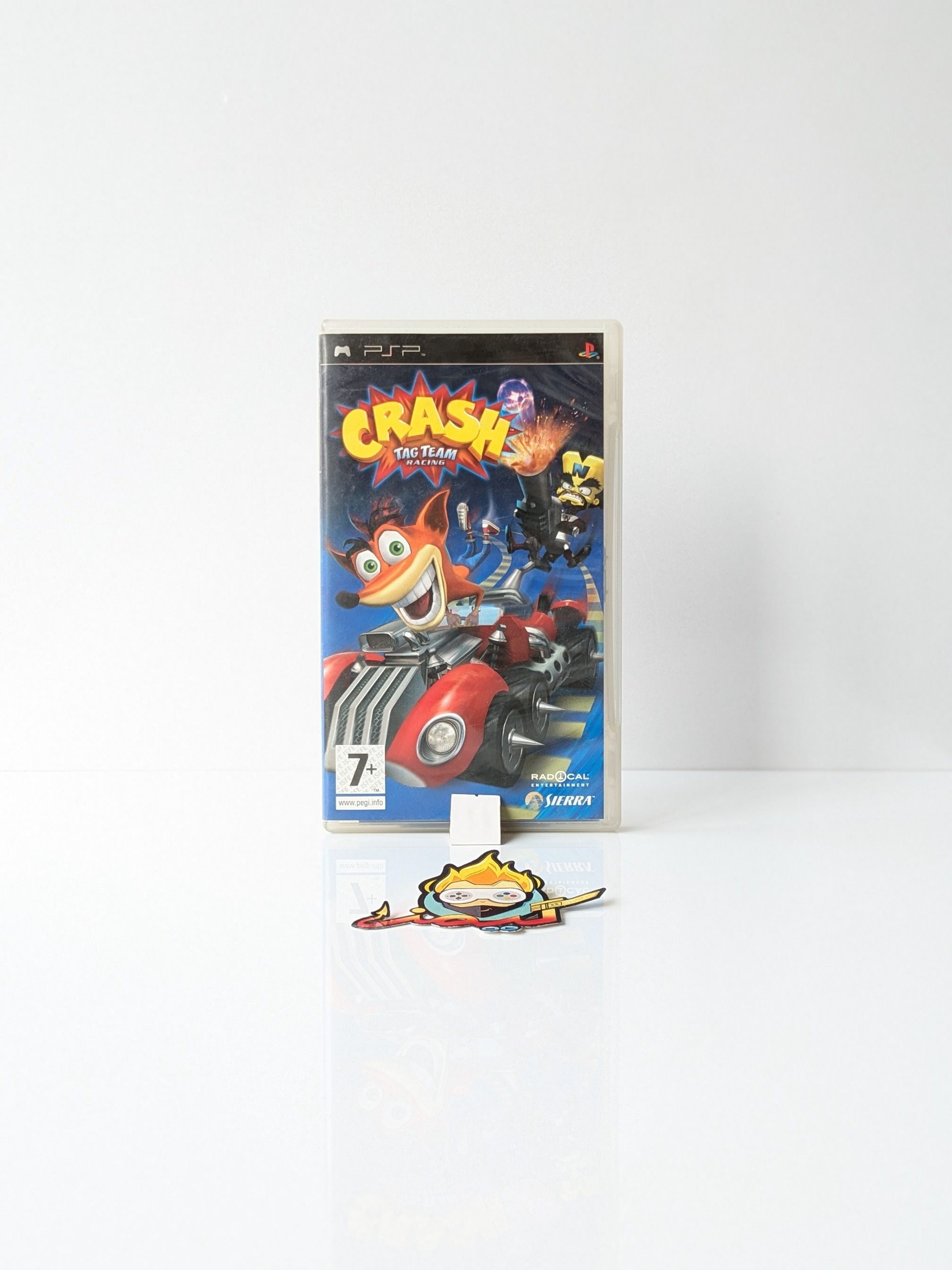 دیسک CRASH Tag Team Racing برای PSP