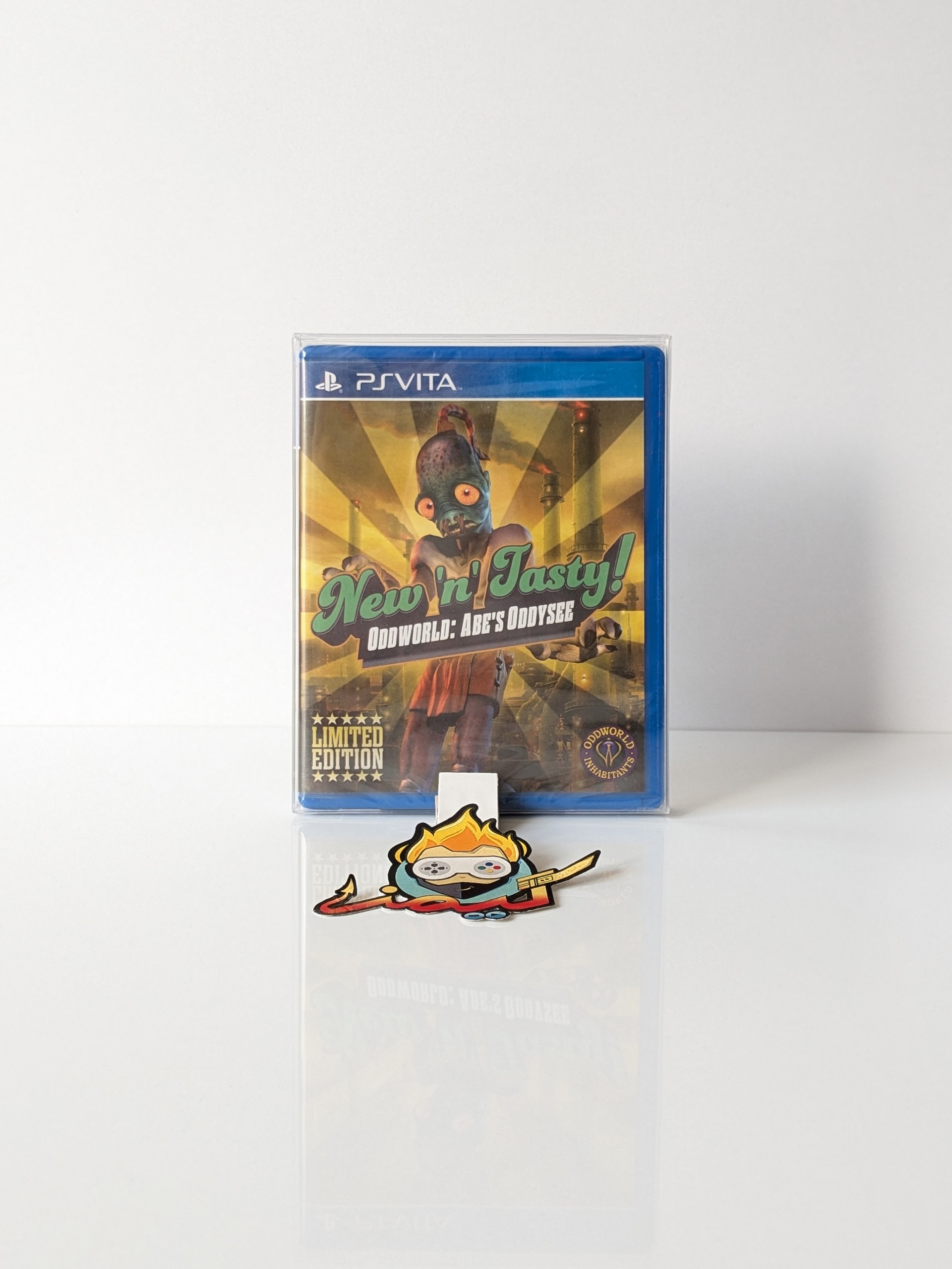 کارتریج ODDWORLD New n Tasty برای PS Vita پلمب