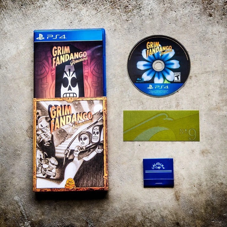 دیسک Grim Fandango Remastered برای PS4 پلمب