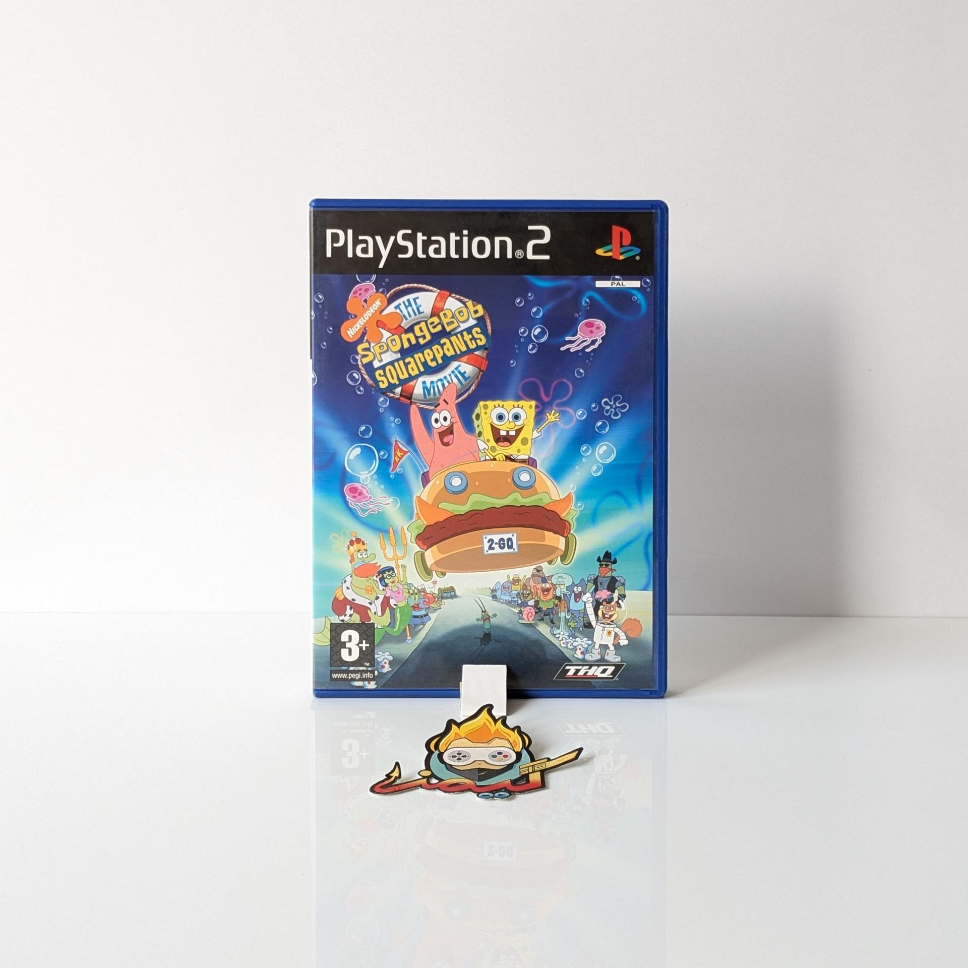 دیسک SpongeBob SquarePants The Movie برای PS2
