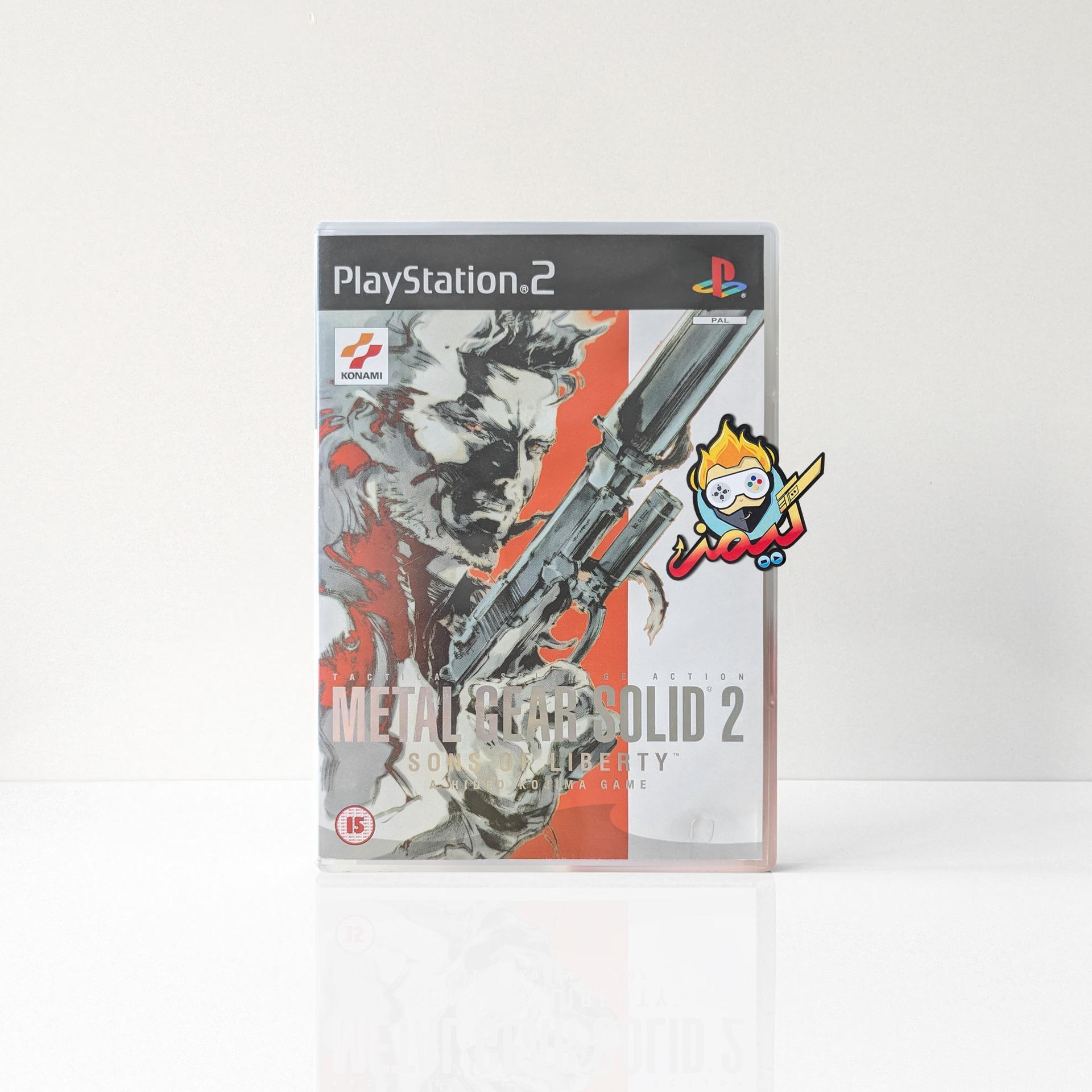 دیسک اورجینال Metal Gear Solid 2 برای PS2