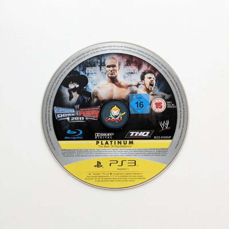 دیسک Smack Down vs Raw 2011 برای PS3