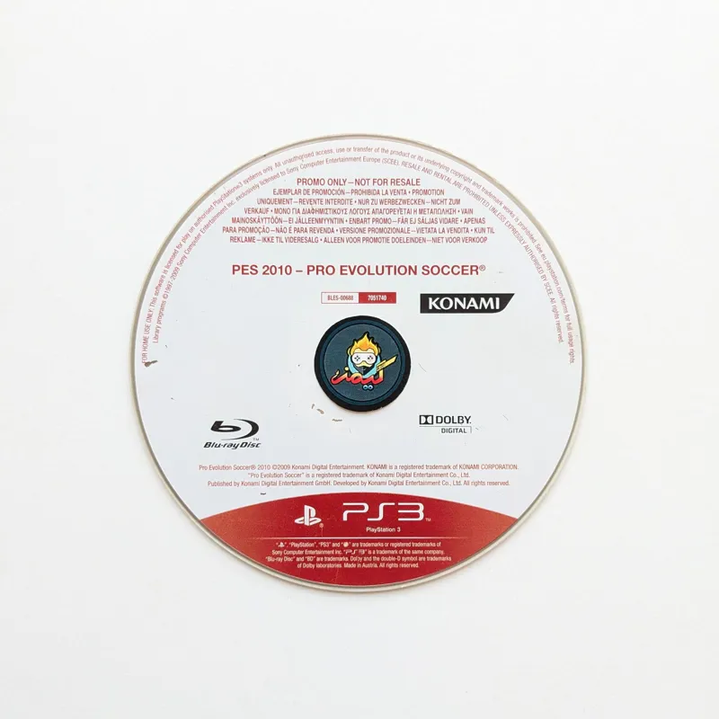 دیسک PES 2010 برای PS3