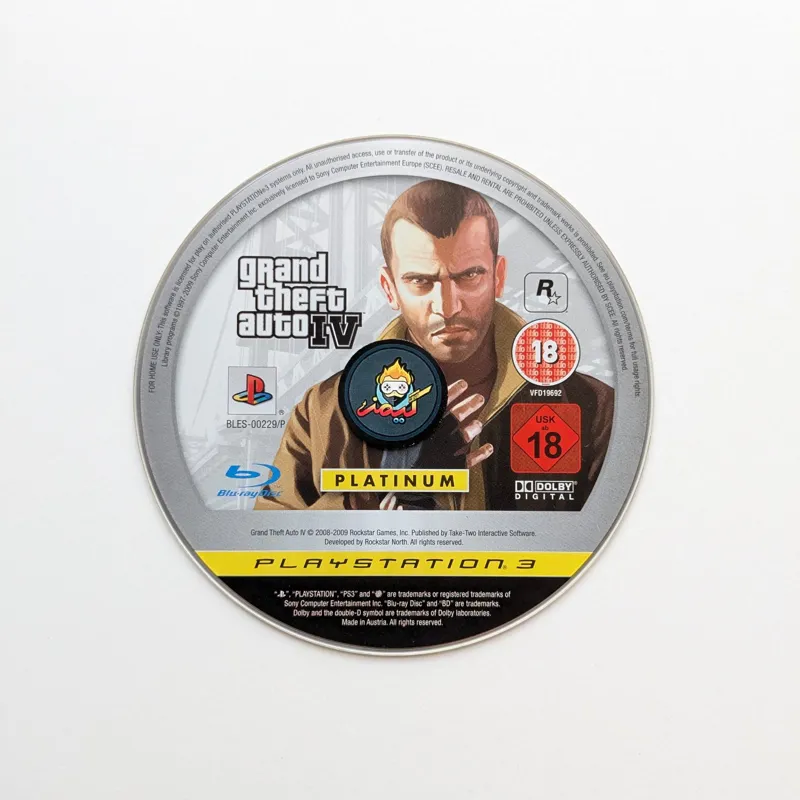 دیسک GTA IV برای PS3