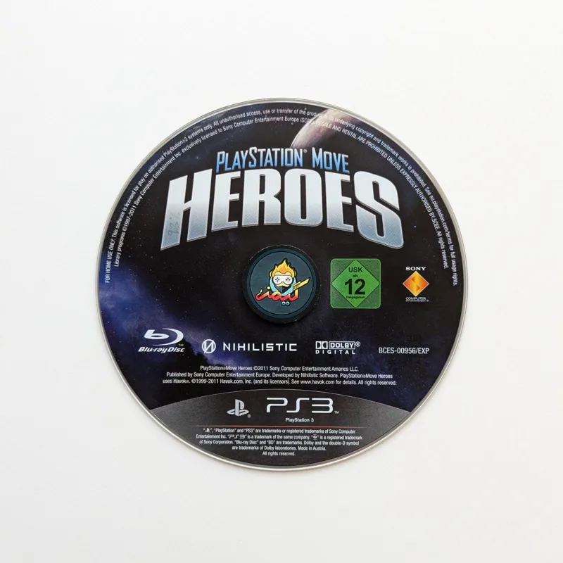 دیسک Playstation Move Heroes برای PS3