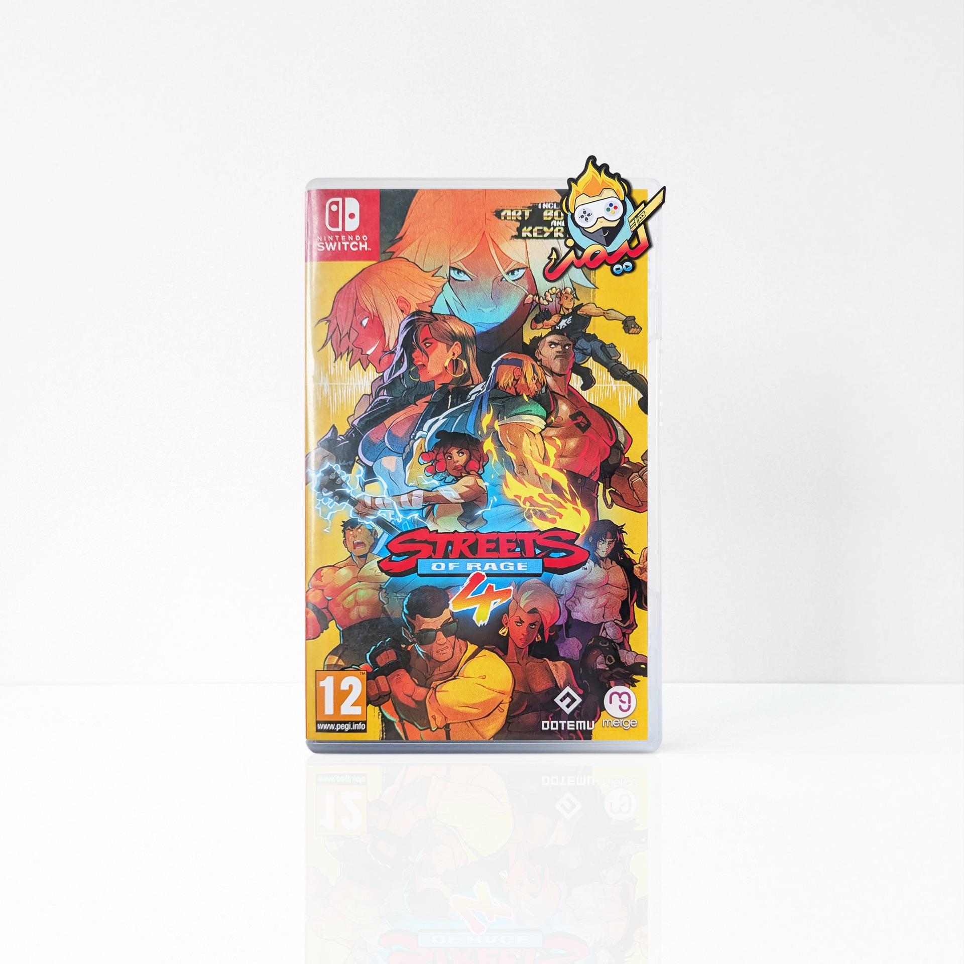 مزایده شورش Streets of Rage 4 برای Switch بدون سقف