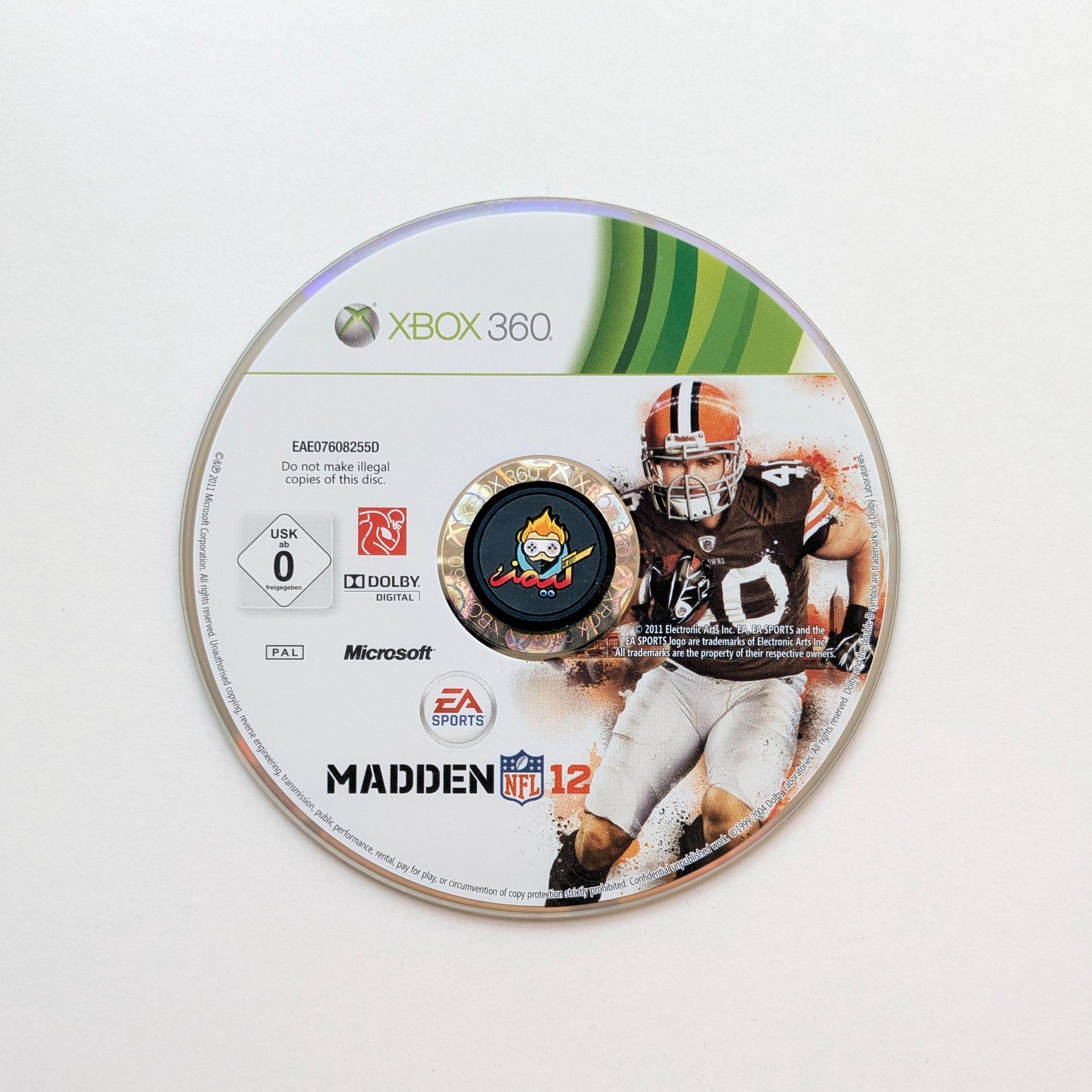 مزایده Madden NFL 12 برای Xbox 360