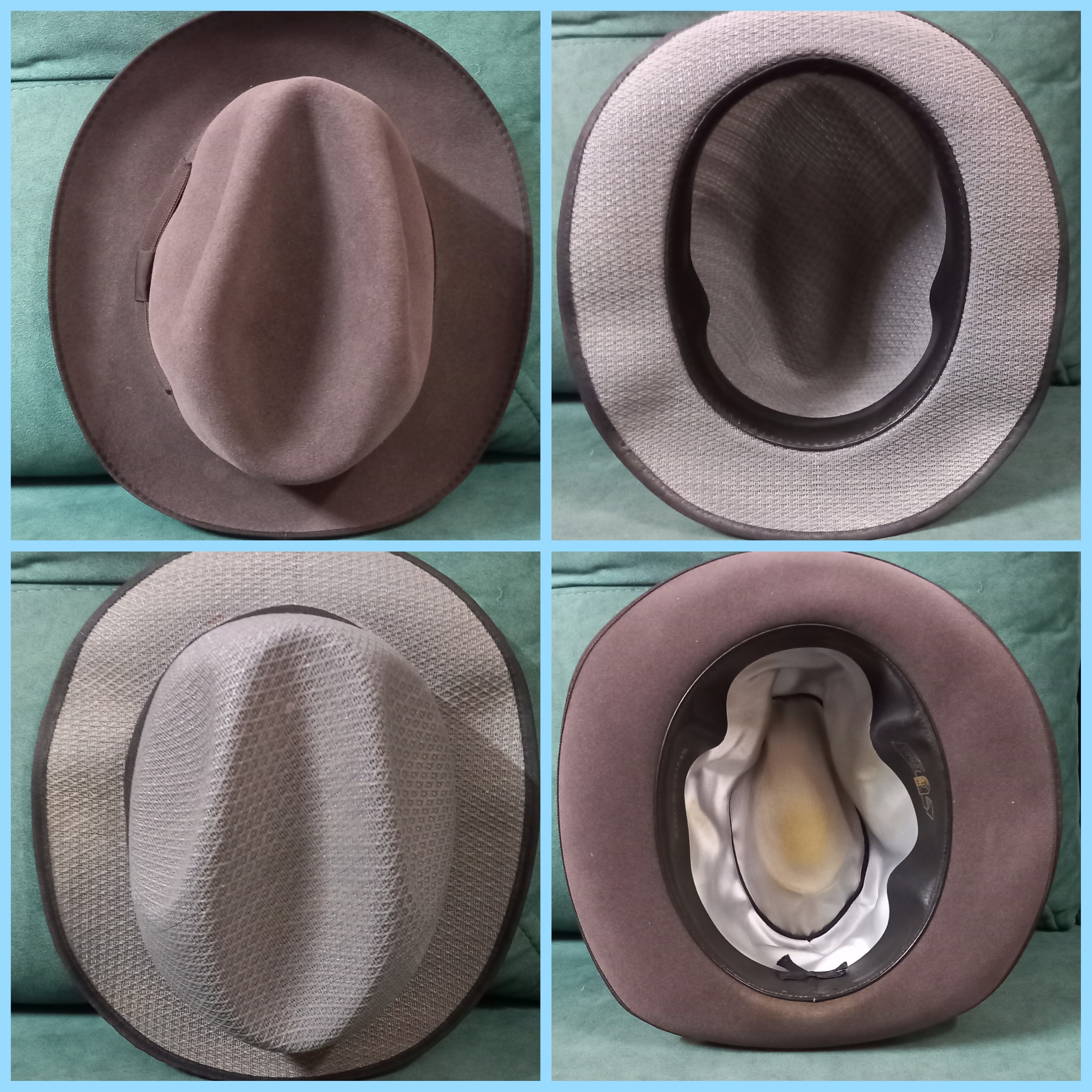 2عدد کلاه شاپو با قدمت بالای 50سال