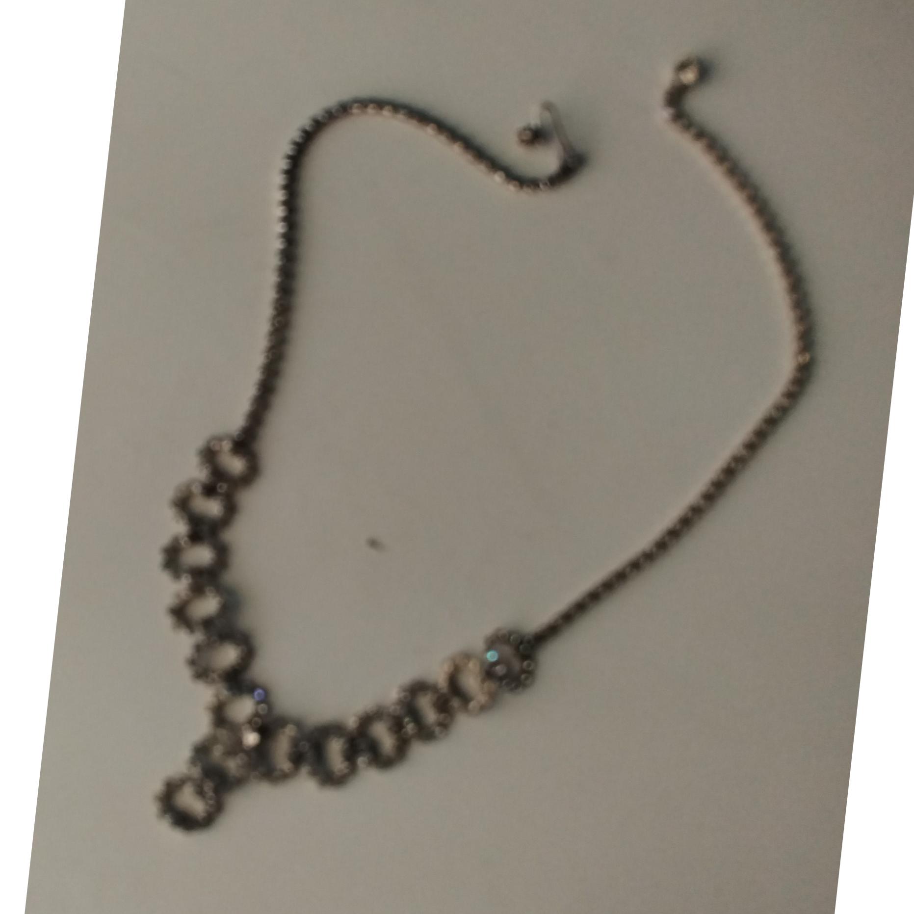 گردنبند تمام نگین طرح بلوریان جلسی