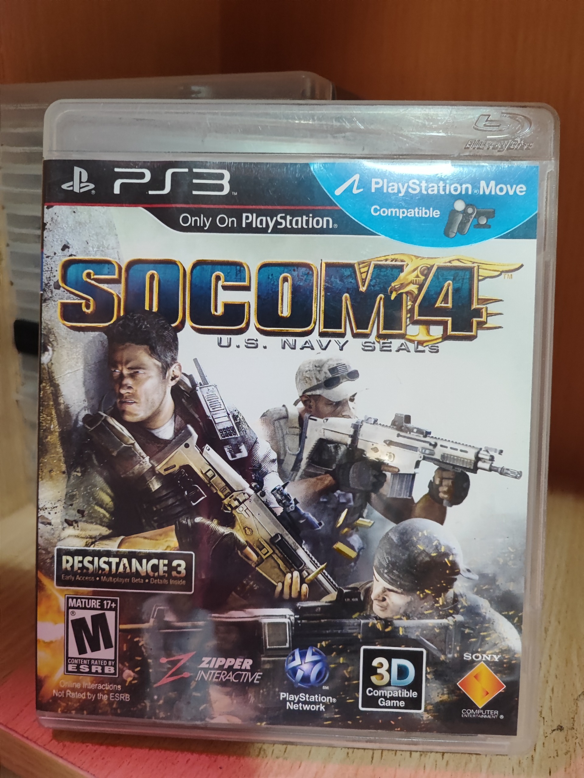 بازی SOCOM 4 U.S. Navy SEALs ps3 کلکسیونی