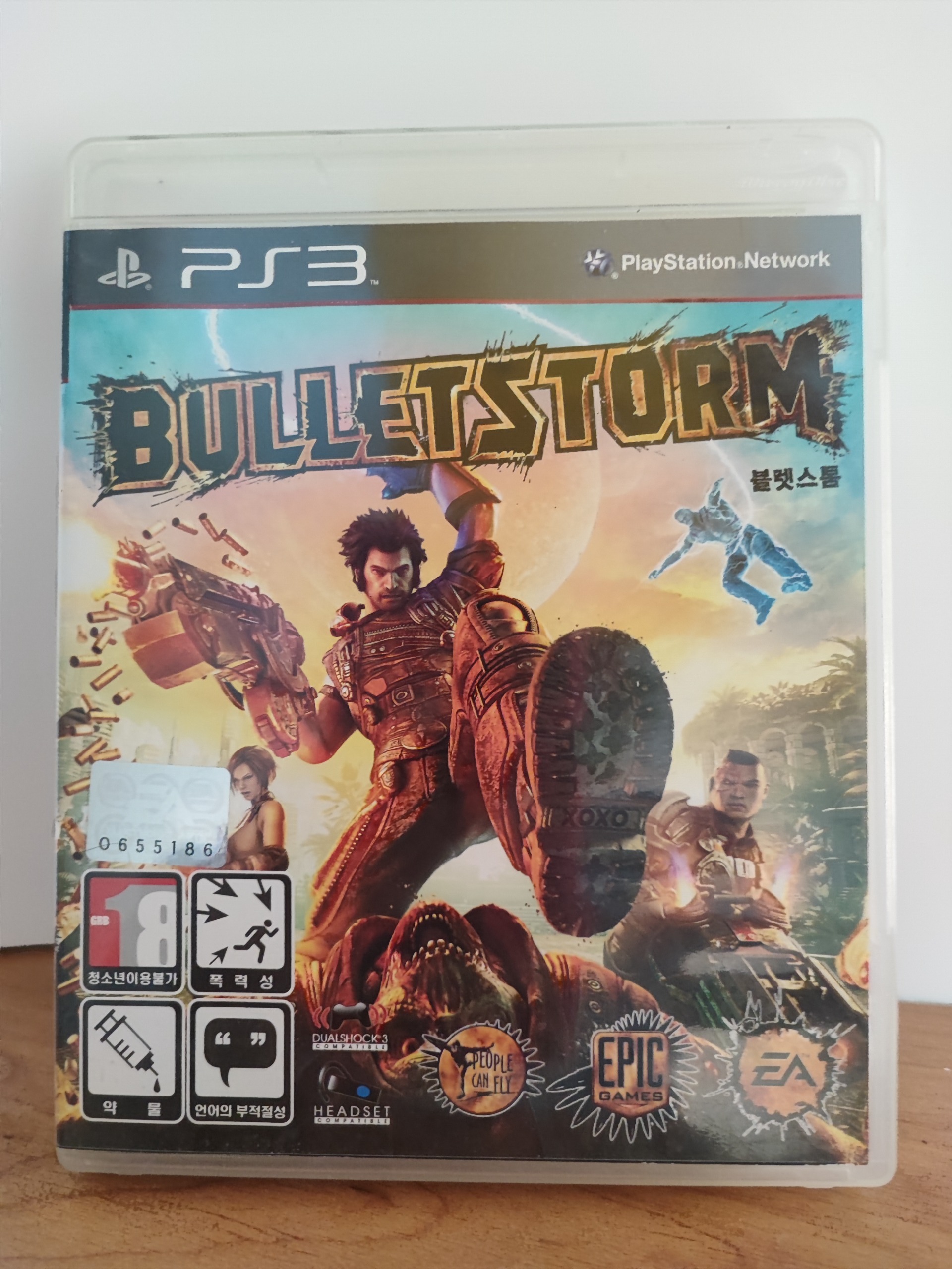 بازی PS3 Bullet Storm اورجینال پلی استیشن سه