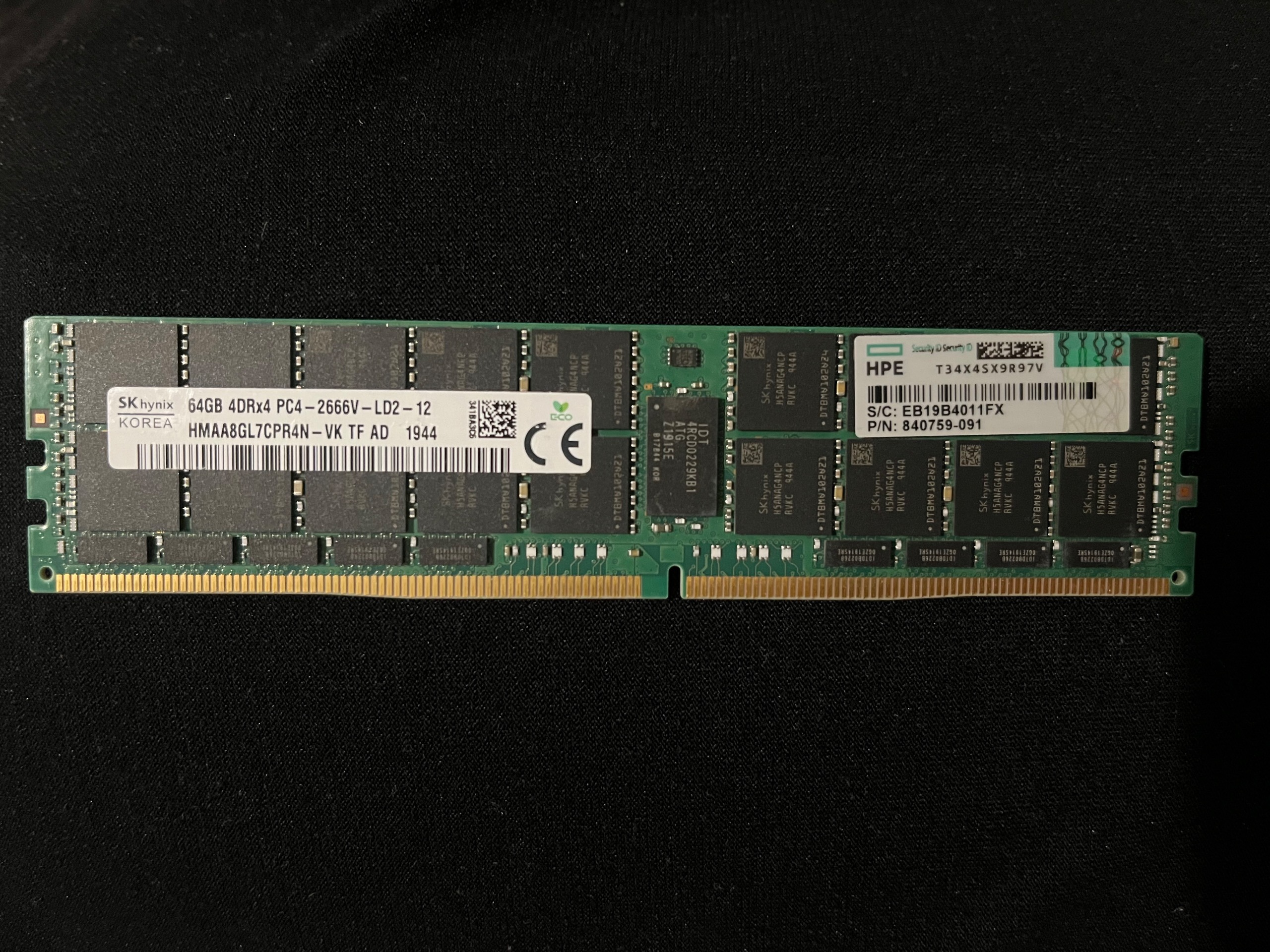 ram 64gb 2666