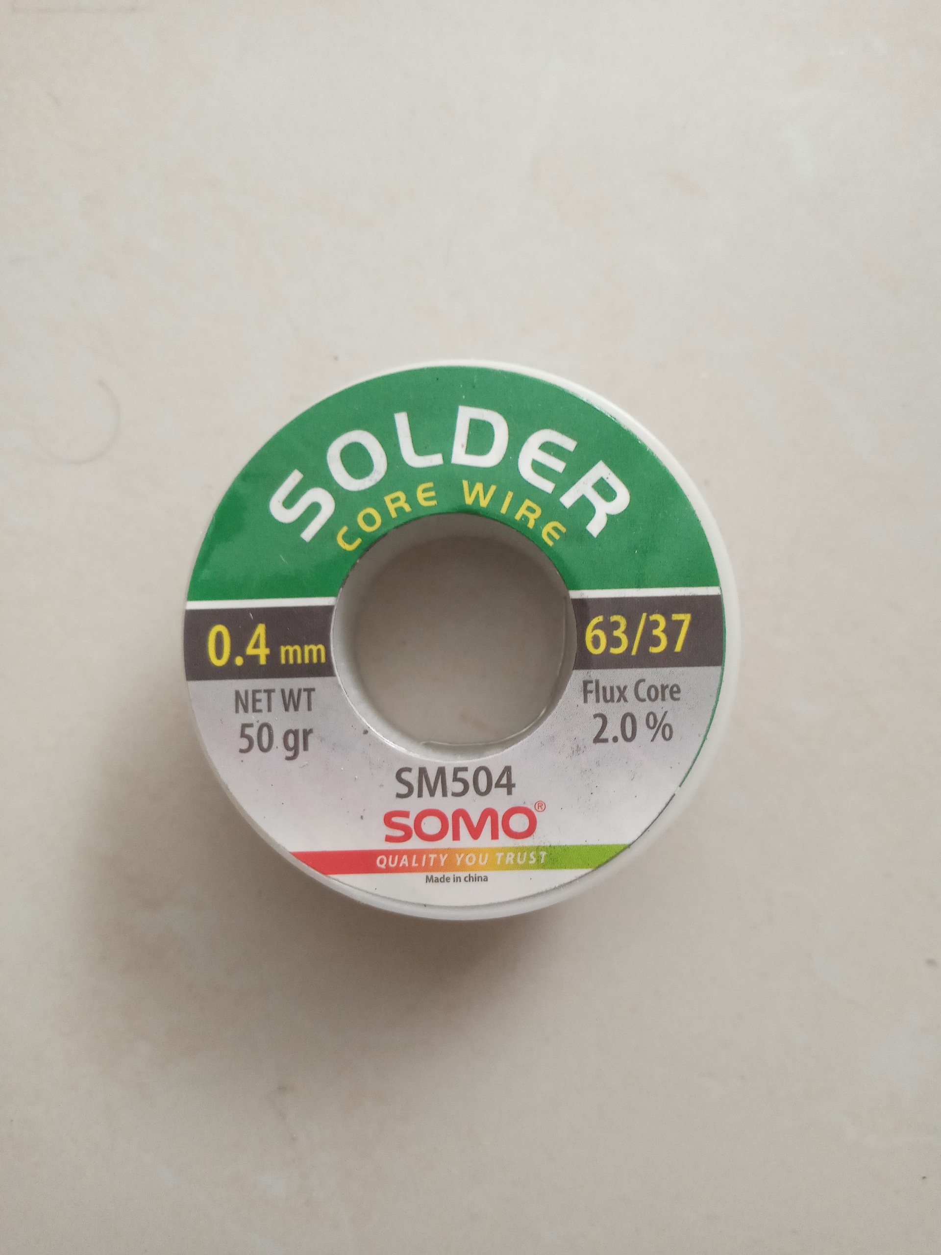 سیم لحیم 4/.سولدر 50گرمی