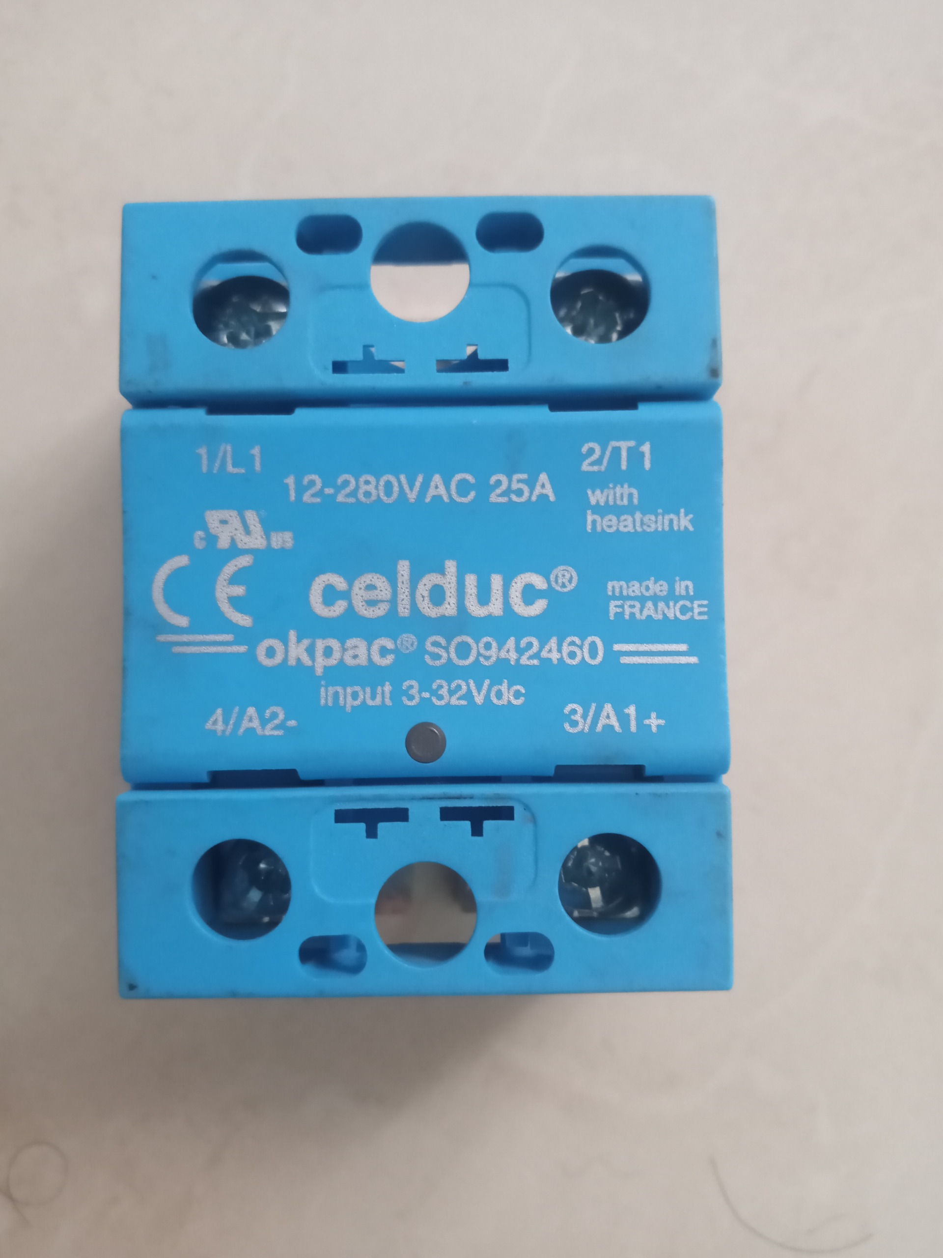 رله ssr 25آمپر سلدوک اصل فرانسه