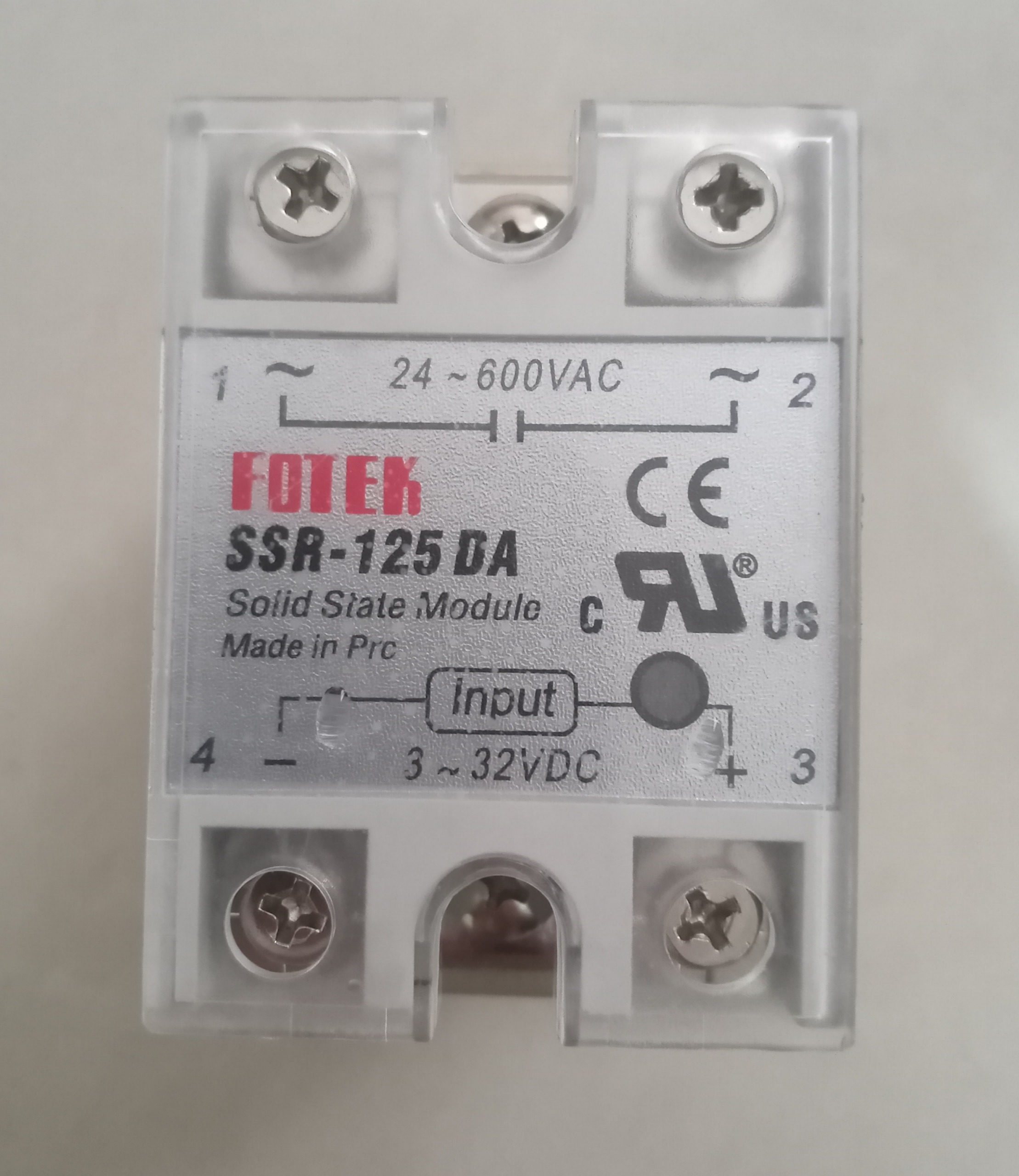 رله ssr 125 آمپر فوتک