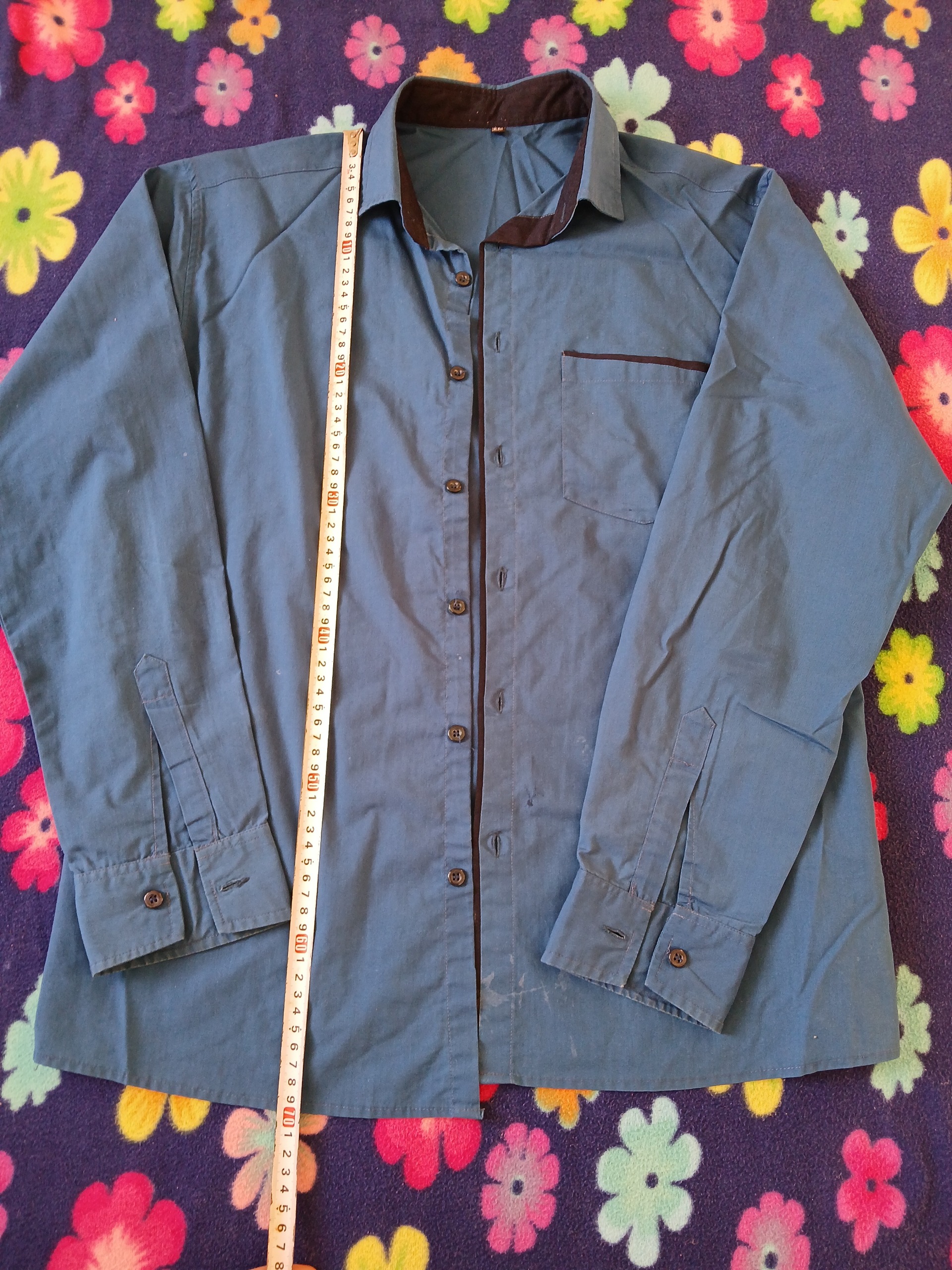 پیراهن ابی رنگ