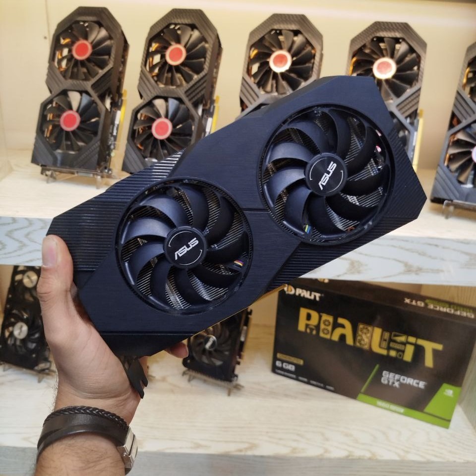 کارت گرافیک  ASUS DUAL RTX 2060 6GB