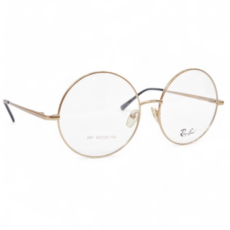 عینک طبی مردانه زنانه RAY.BAN کد081 طلایی