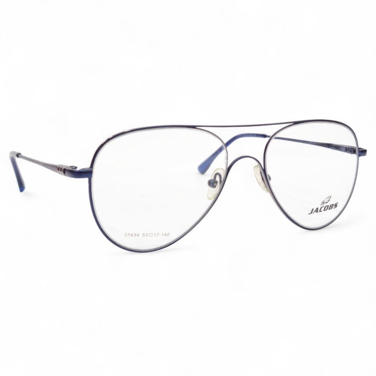 عینک فلزی مردانه کد31434 سرمه ای