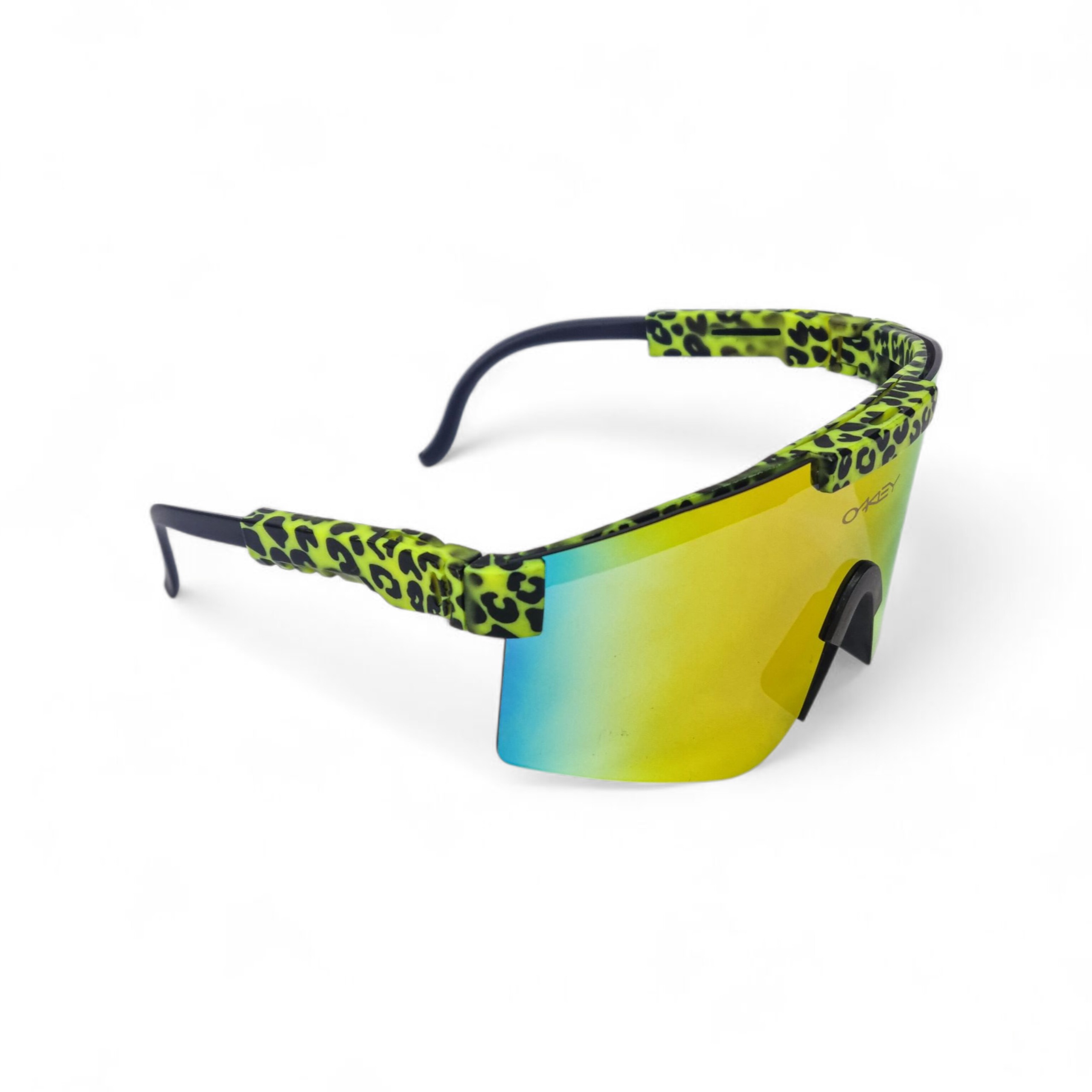 عینک ورزشی OAKLEY مدل Kato زرد