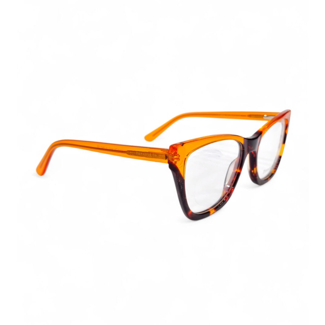 عینک طبی زنانه TIFFANY CO کد9008 نارنجی
