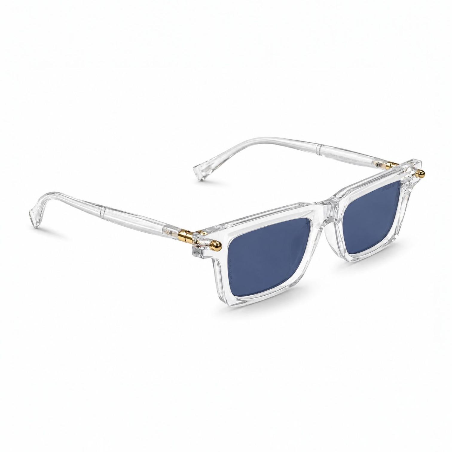 عینک آفتابی Moscot 8349 سفید شیشه آبی