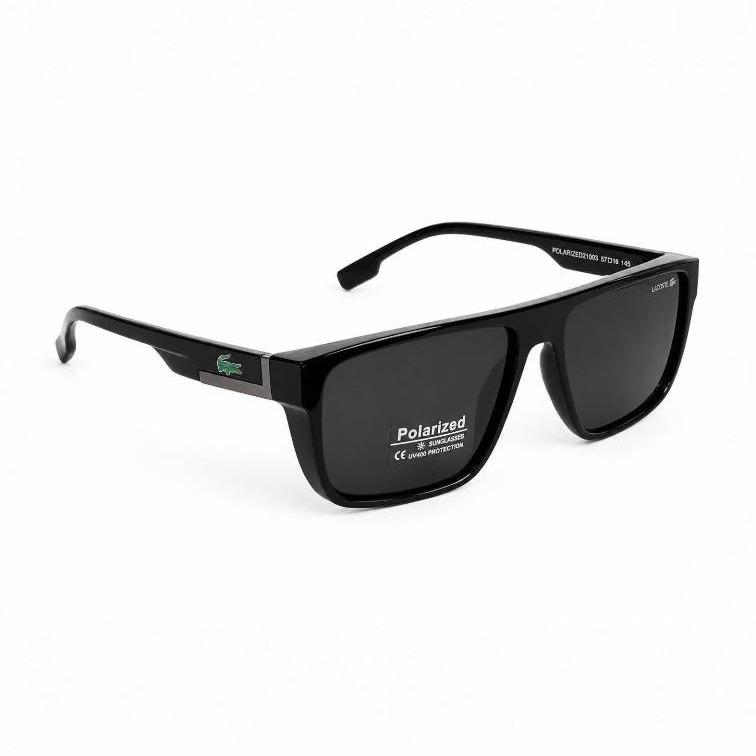 عینک آفتابی مردانه LACOSTE 21065 مشکی براق
