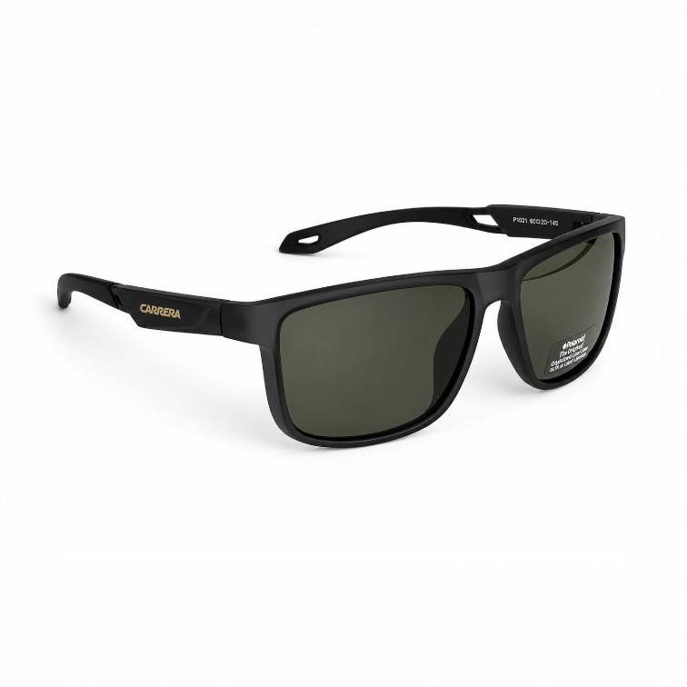 عینک آفتابی مردانه CARRERA 1021 طوسی عدسی سبز