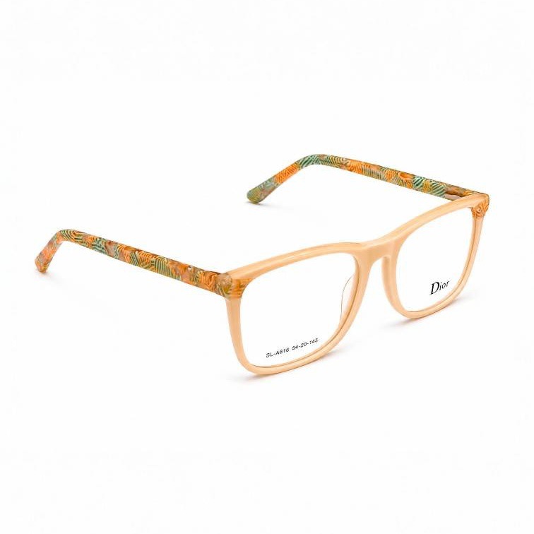 عینک طبی زنانه Dior 616 کرمی