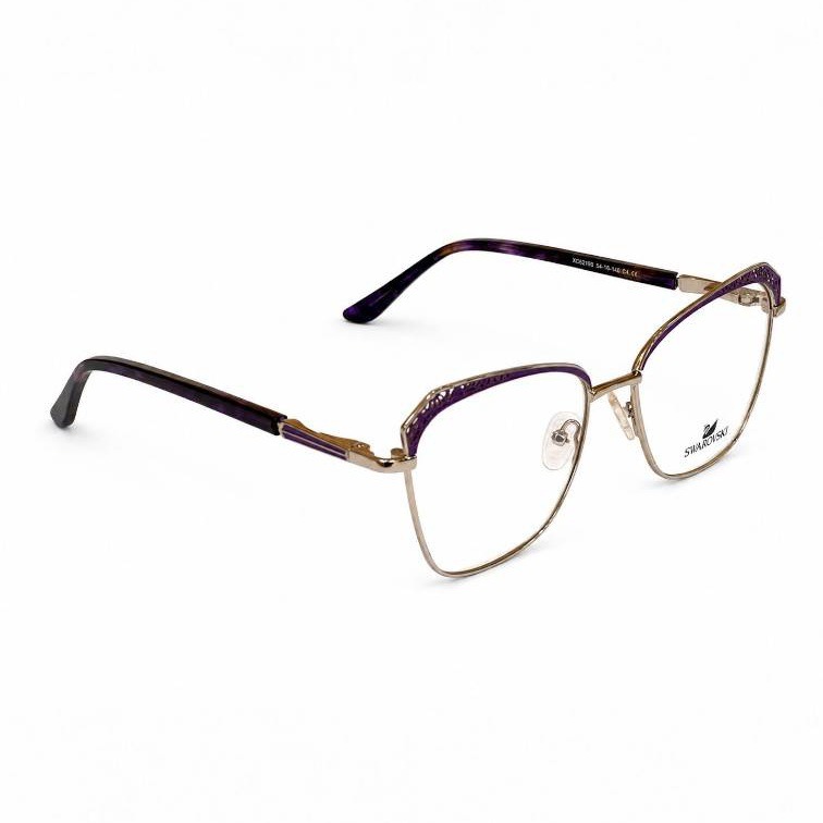 عینک طبی زنانه swarovski 62190 بنفش