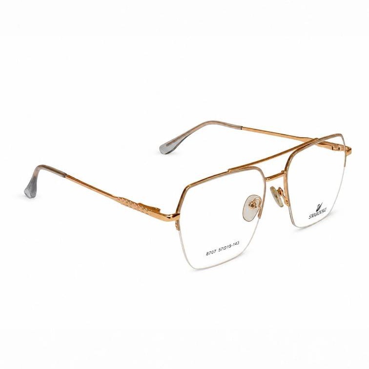 عینک طبی زنانه swarovski 8707 ته دسته طوسی