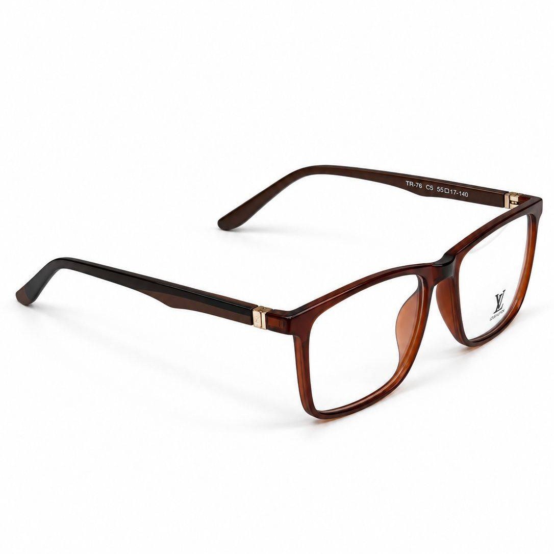 عینک طبی مردانه LOUIS VUITTON کد76 قهوه ای