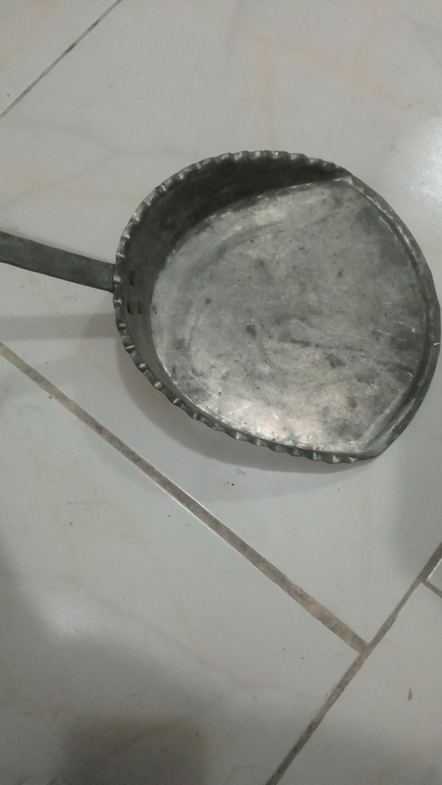 خاک انداز مسی قدیمی
