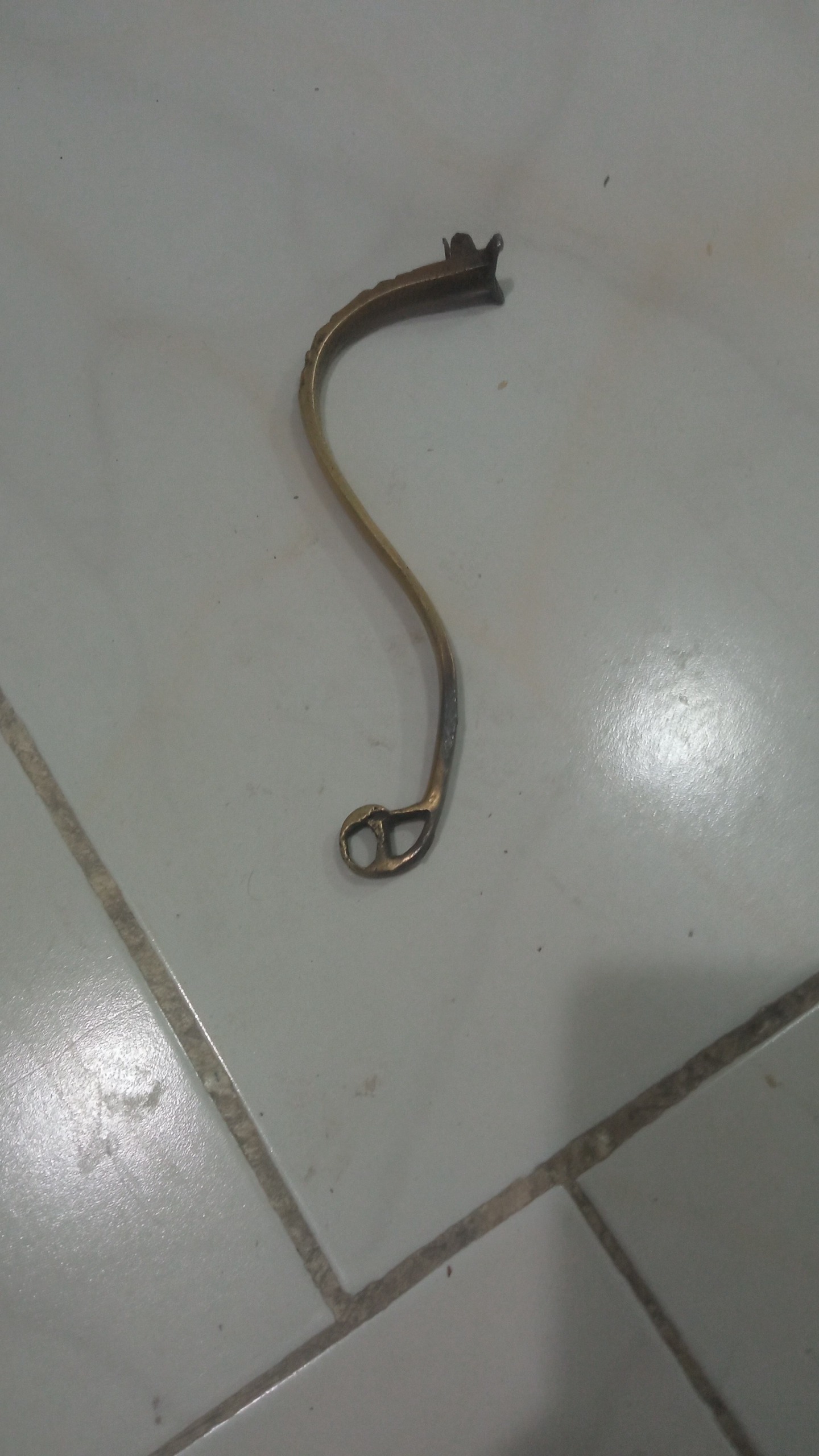 دسته آفتابه برنجی