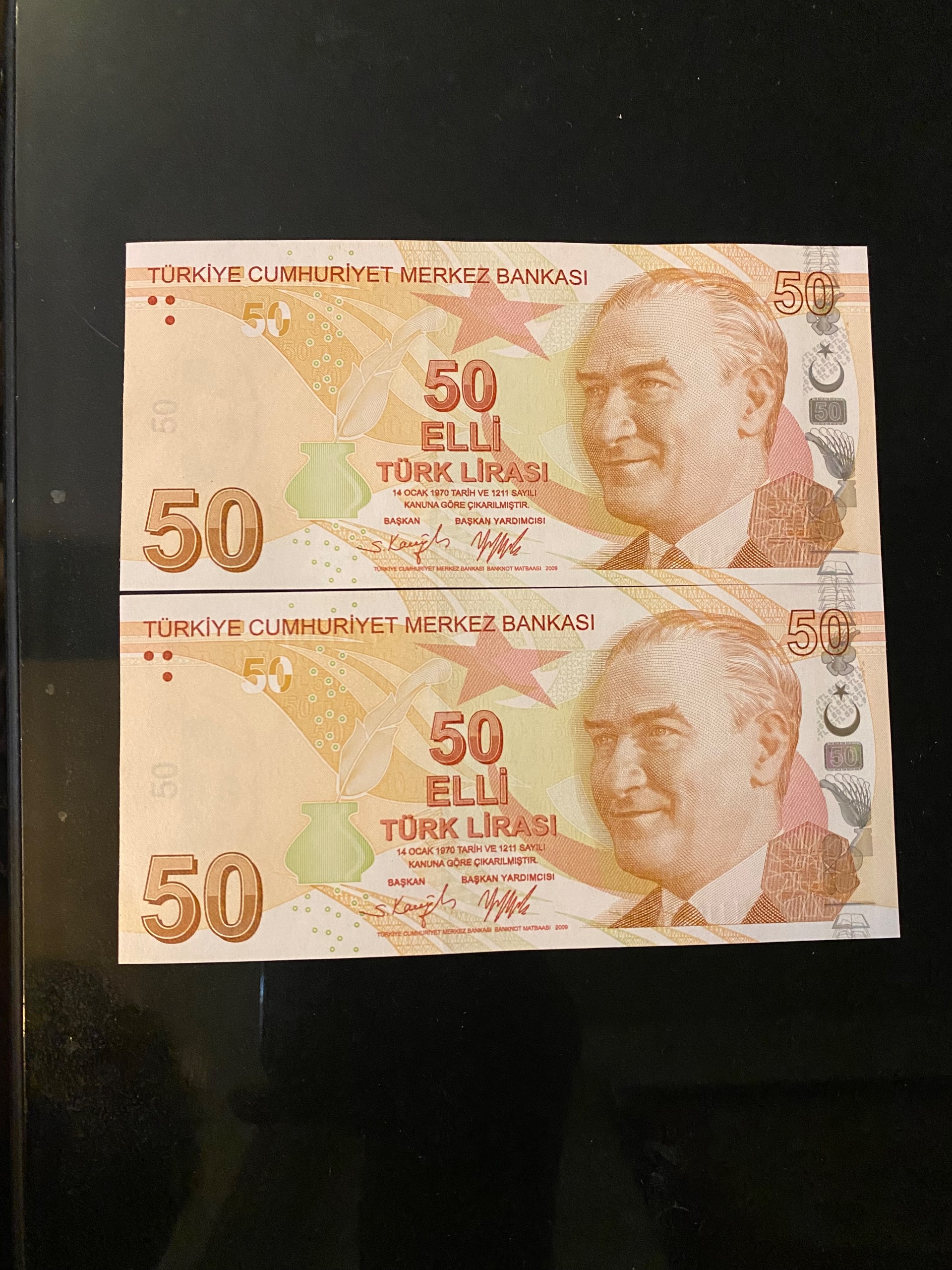 جفت 50 لیر ترکیه