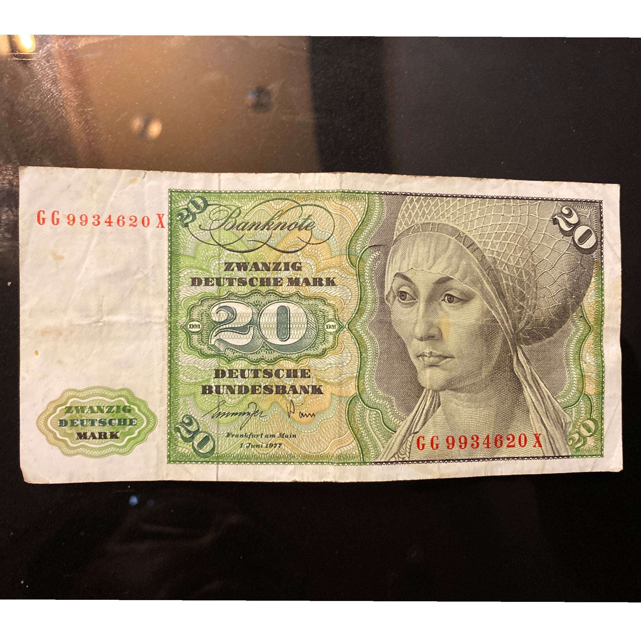 تک 20 مارک 1977 آلمان غربی