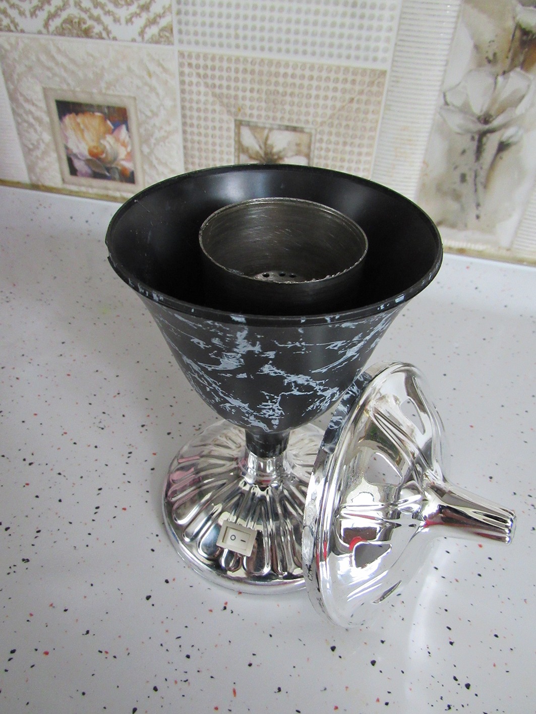 اسپند دودکن سیار (باتری خور) طرح Marbel