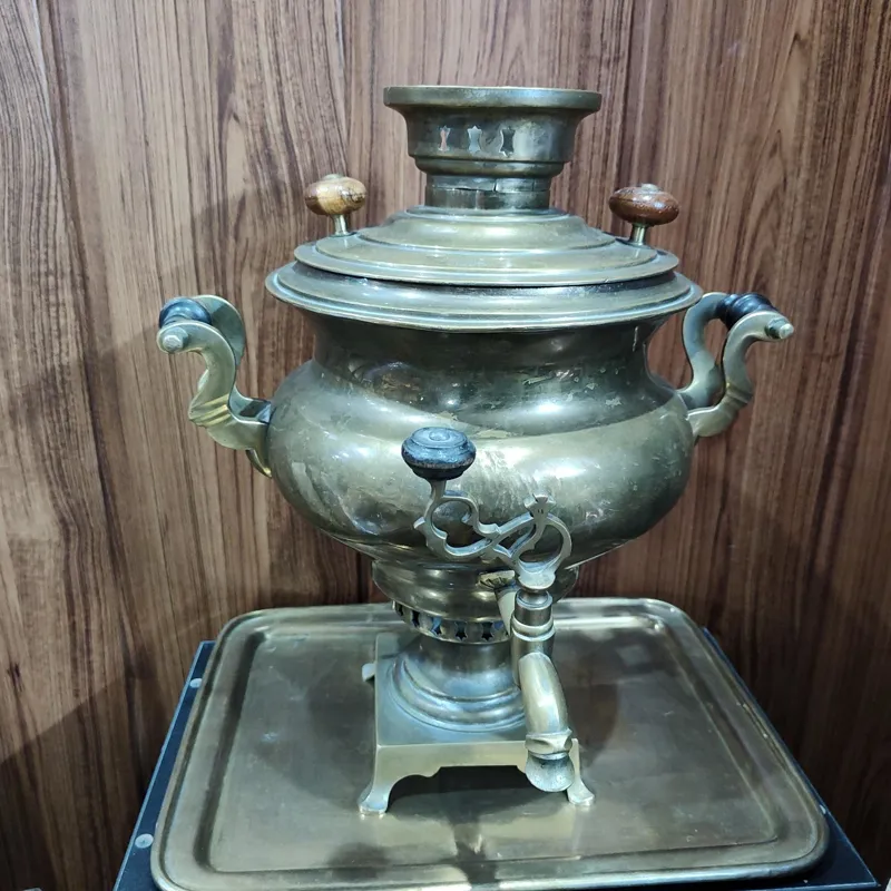 سماور روس با مهر کمونیستی