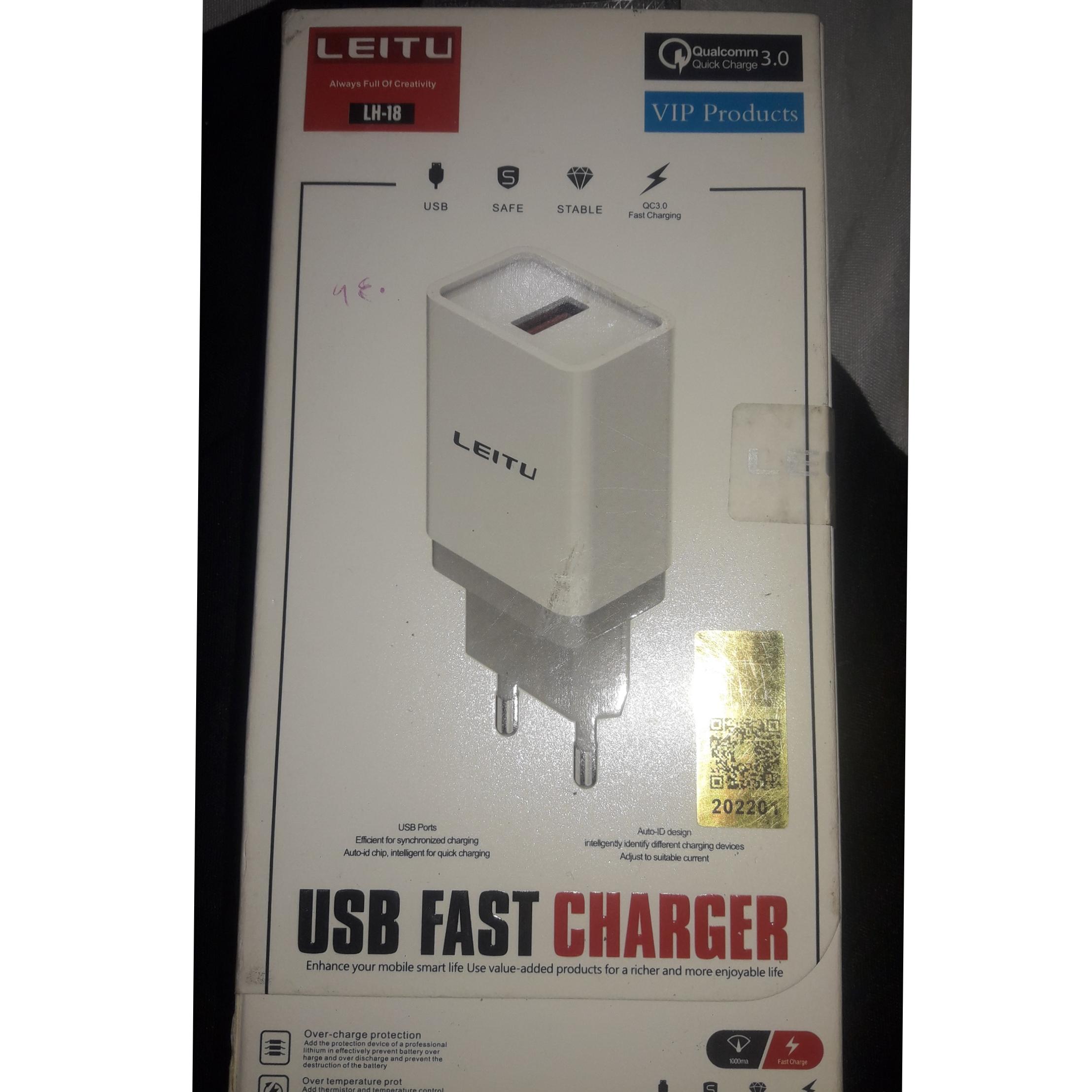 کلگی شارژر لیتو فست شارژ مدلLEITU LH18