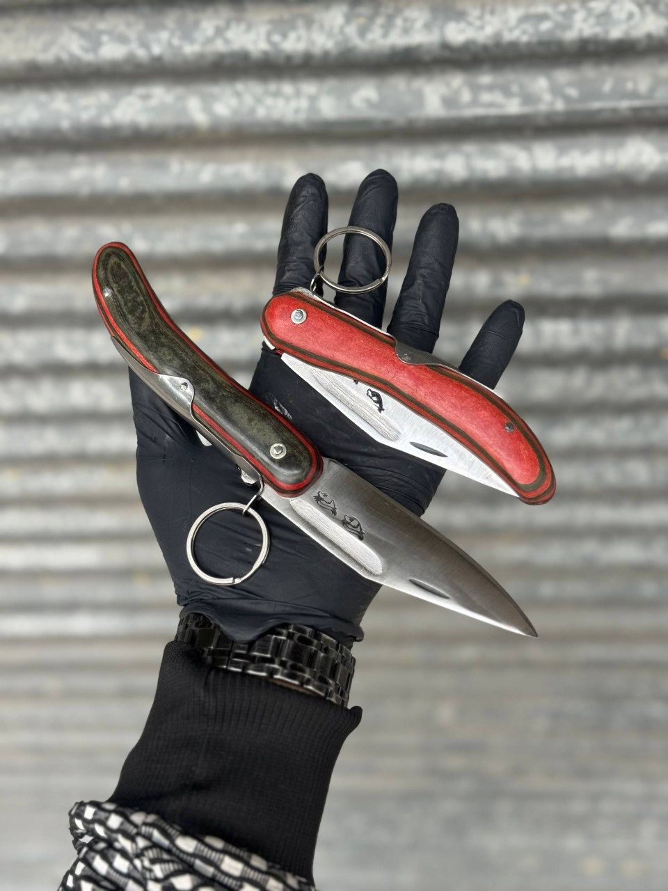 چاقوی جیبی ضامندار قاسم مدل بوکانی