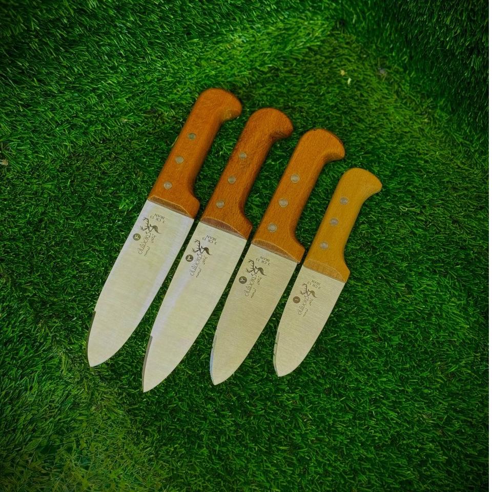 چاقوی آشپزخانه و قصابی گوزن نشان مدل سلاخی سایز3