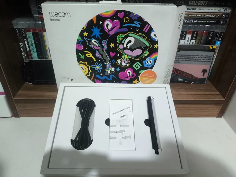 تبلت قلم نوری و طراحی wacom intuos توضیحات مهم
